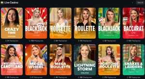 21k casino live games